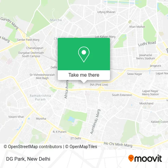 DG Park map