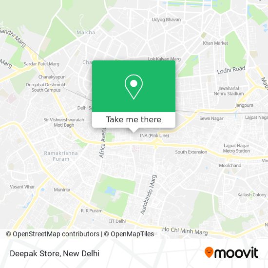 Deepak Store map