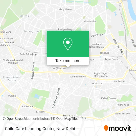 Child Care Learning Center map