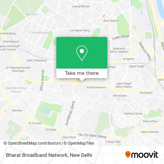 Bharat Broadband Network map