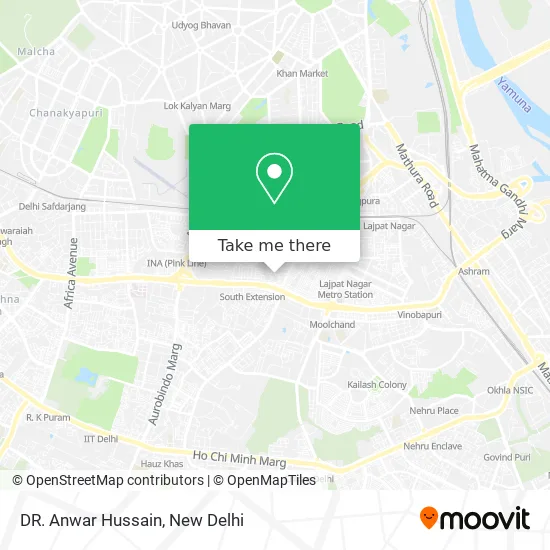 DR. Anwar Hussain map
