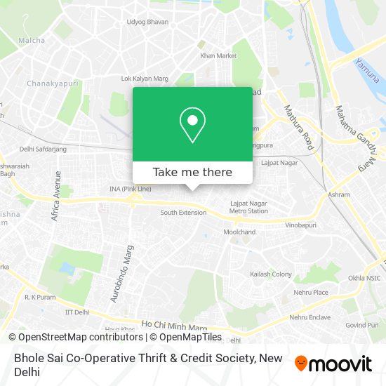 Bhole Sai Co-Operative Thrift & Credit Society map