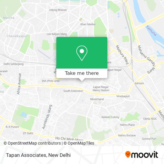 Tapan Associates map