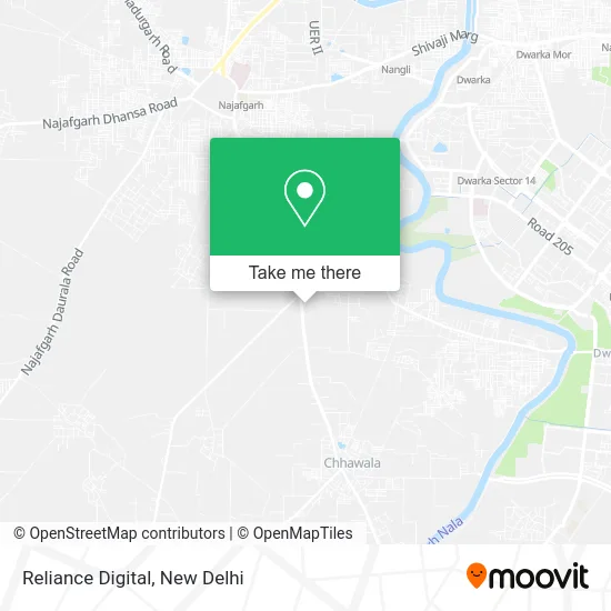 Reliance Digital map