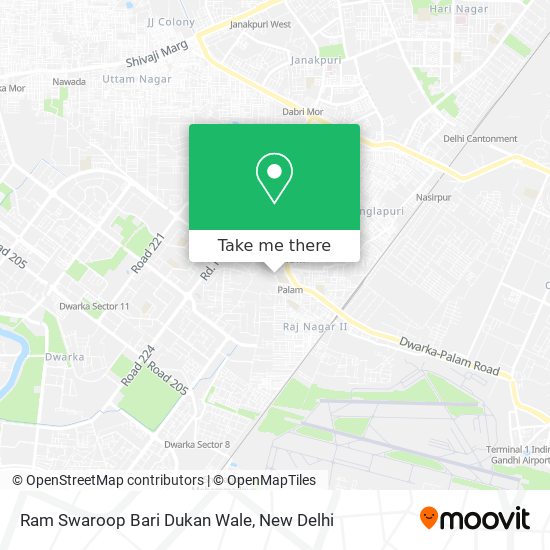 Ram Swaroop Bari Dukan Wale map