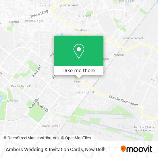 Ambers Wedding & Invitation Cards map