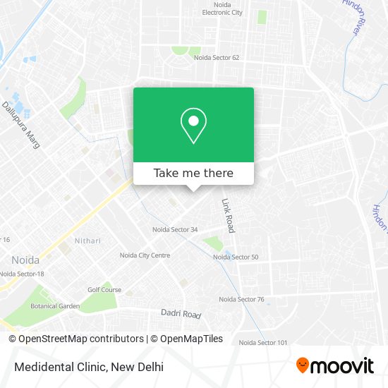 Medidental Clinic map