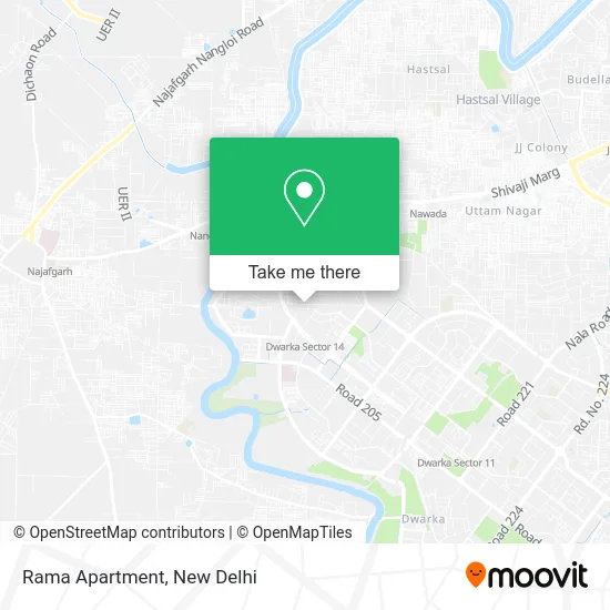 Rama Apartment map