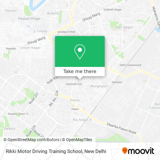 Rikki Motor Driving Training School map