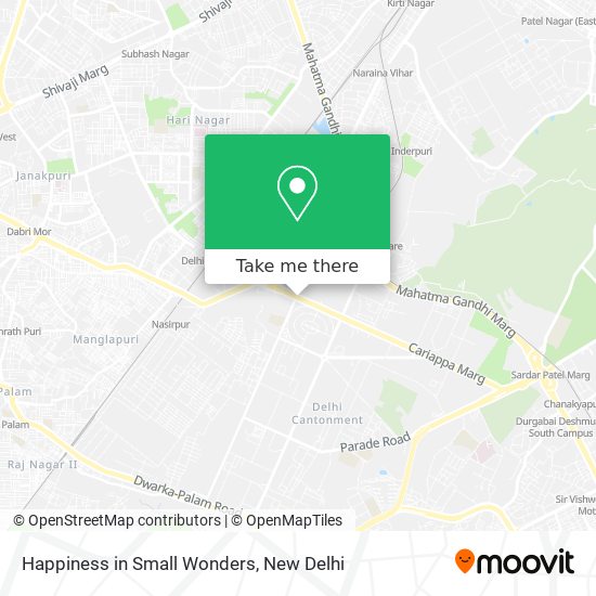Happiness in Small Wonders map