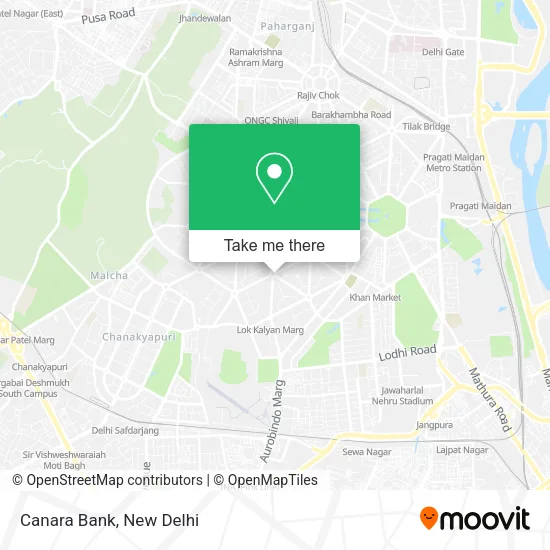 Canara Bank map
