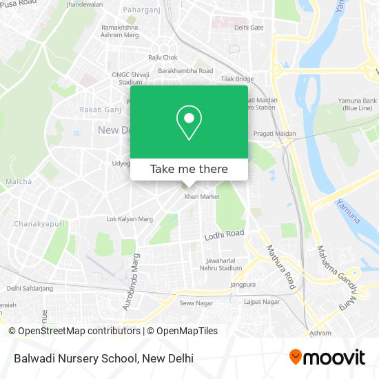 Balwadi Nursery School map