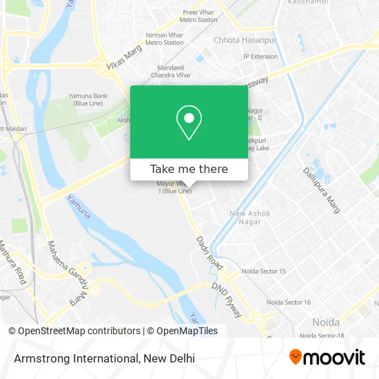 Armstrong International map