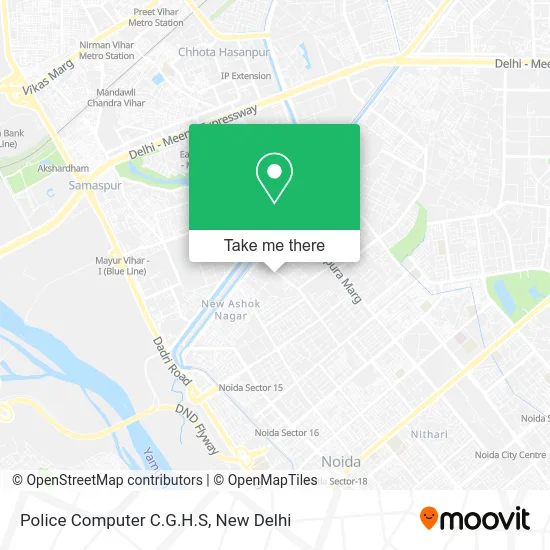 Police Computer C.G.H.S map