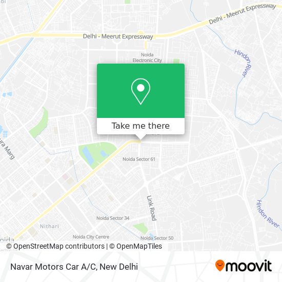 Navar Motors Car A/C map