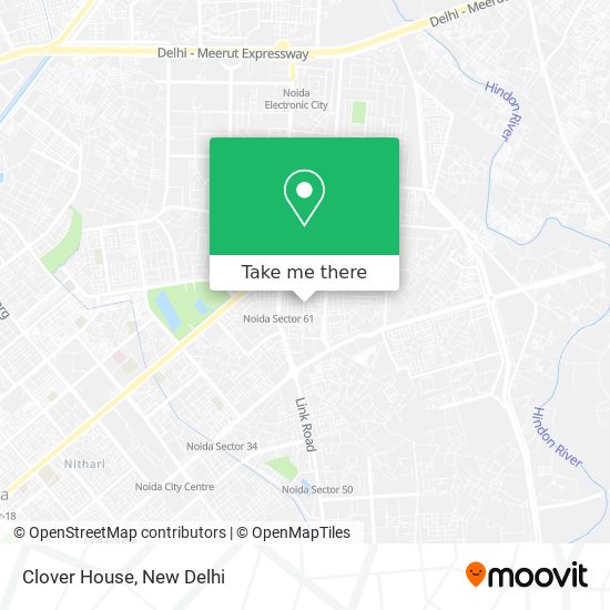 Clover House map