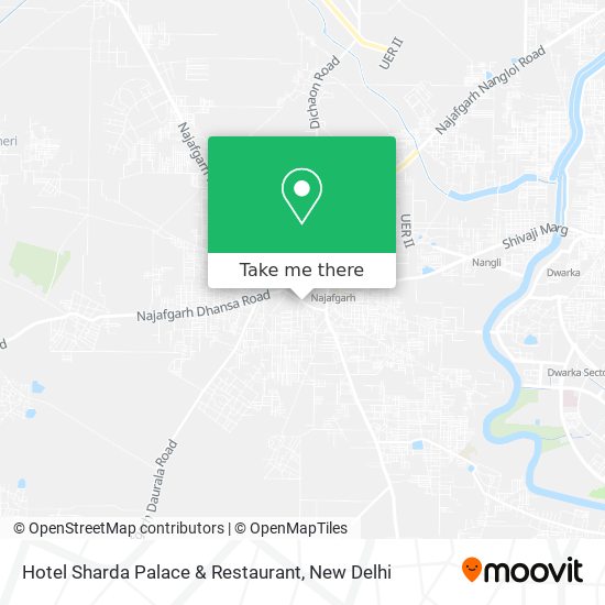 Hotel Sharda Palace & Restaurant map