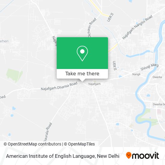 American Institute of English Language map