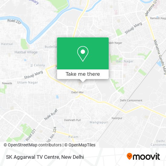 SK Aggarwal TV Centre map