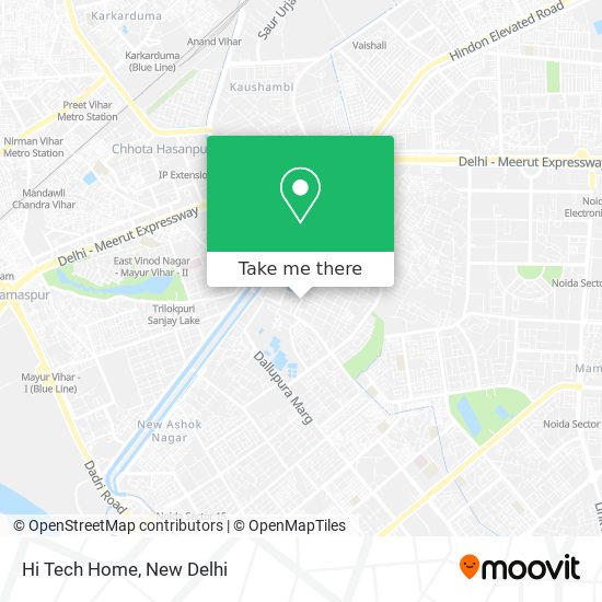 Hi Tech Home map