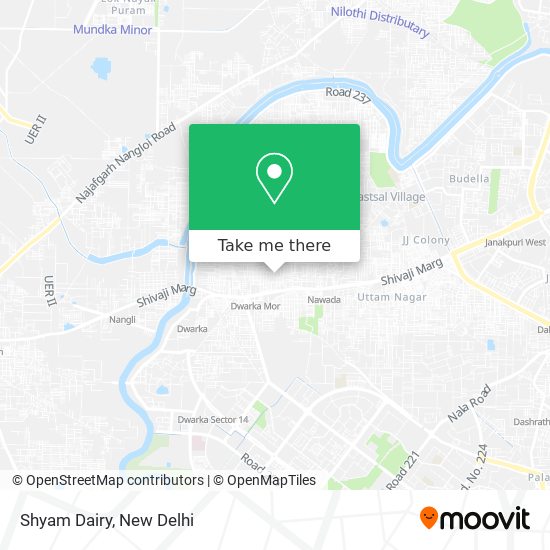 Shyam Dairy map