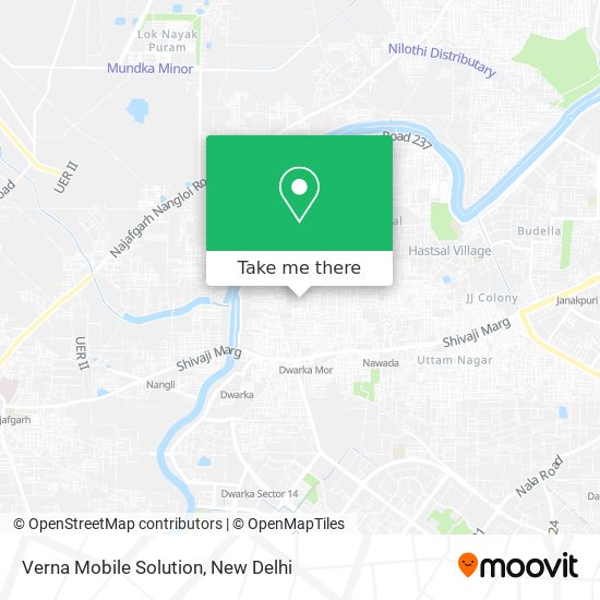 Verna Mobile Solution map