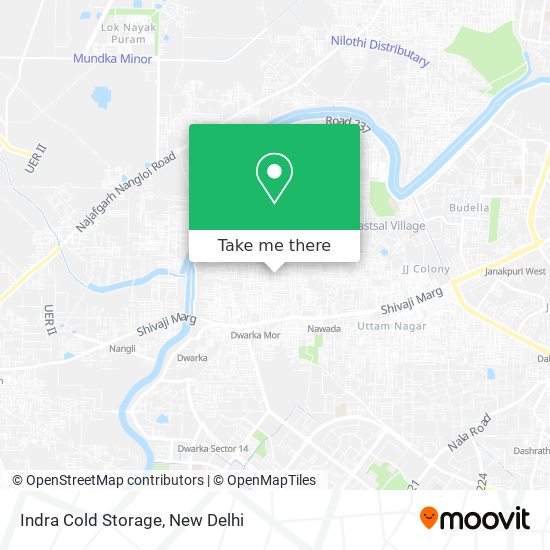 Indra Cold Storage map