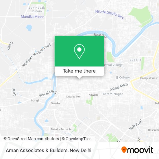 Aman Associates & Builders map