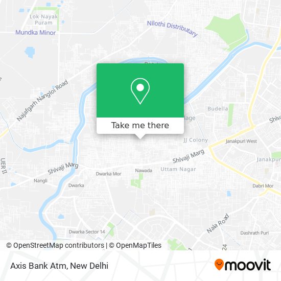 Axis Bank Atm map