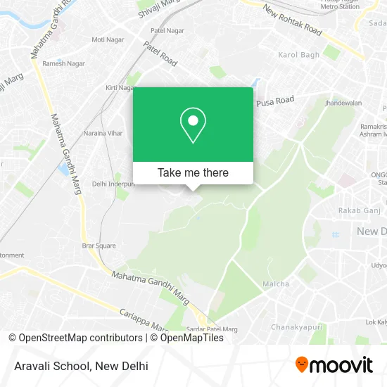 Aravali School map