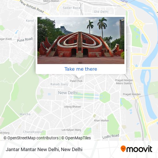 Jantar Mantar New Delhi map