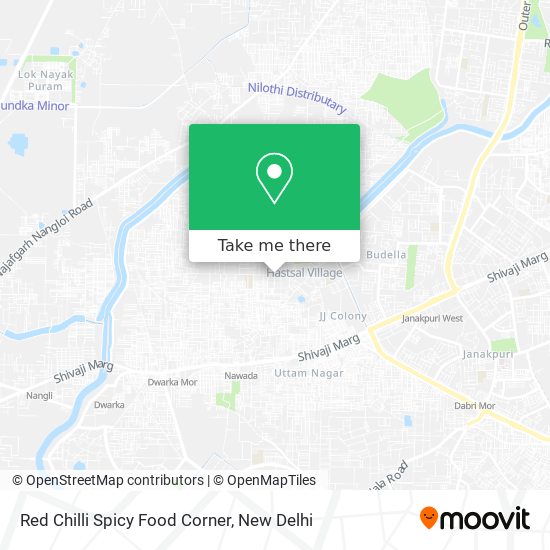 Red Chilli Spicy Food Corner map