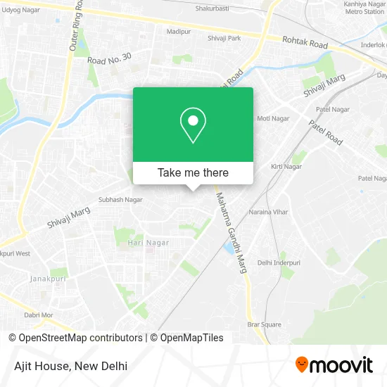Ajit House map