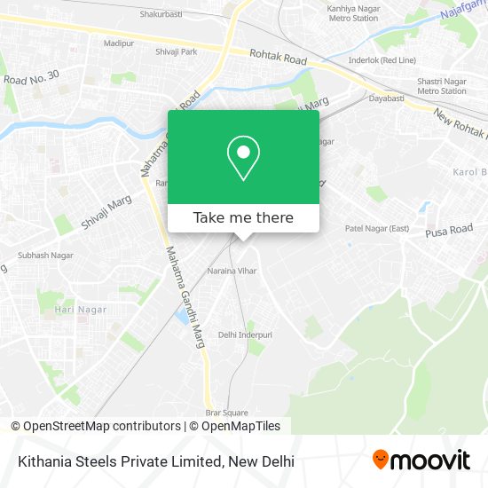 Kithania Steels Private Limited map