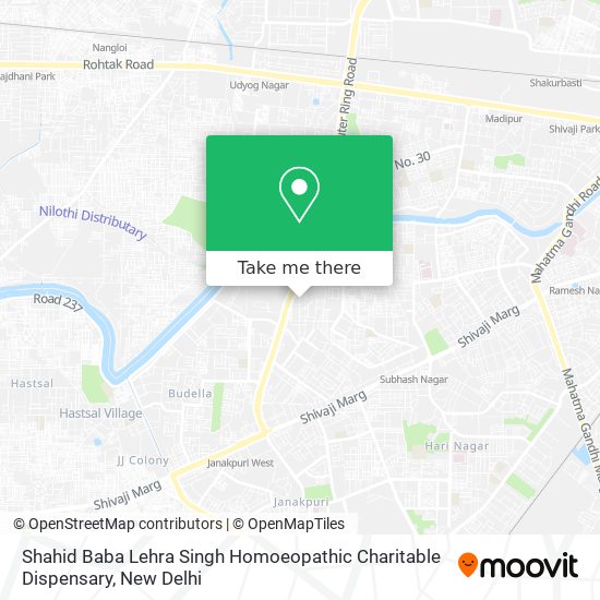 Shahid Baba Lehra Singh Homoeopathic Charitable Dispensary map