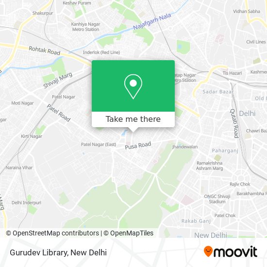 Gurudev Library map