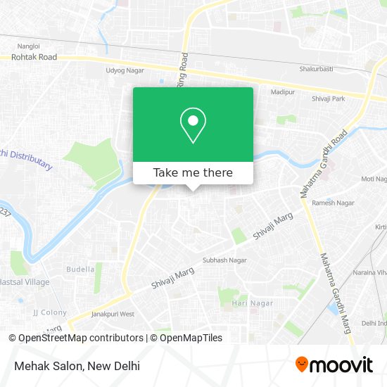 Mehak Salon map