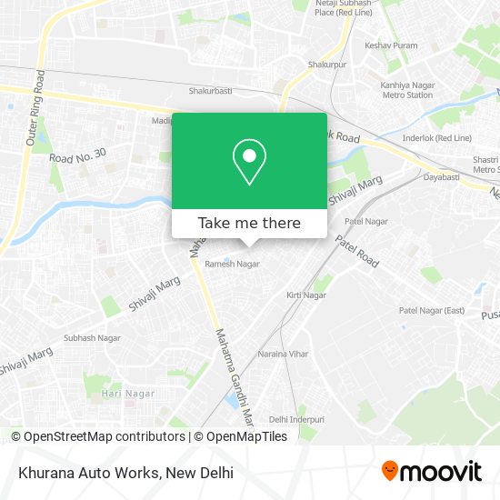 Khurana Auto Works map