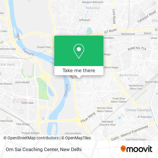 Om Sai Coaching Center map