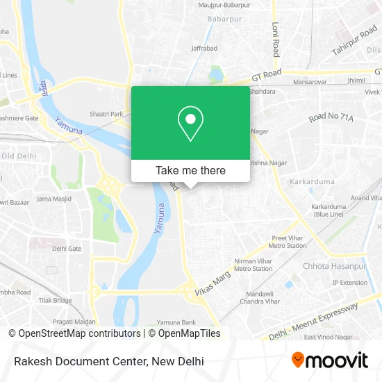 Rakesh Document Center map