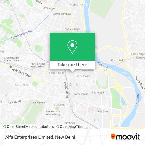Alfa Enterprises Limited map