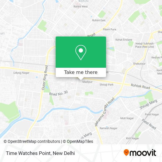 Time Watches Point map