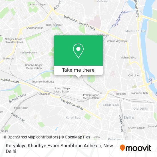 Karyalaya Khadhye Evam Sambhran Adhikari map