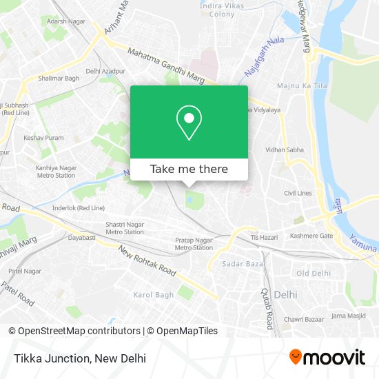 Tikka Junction map