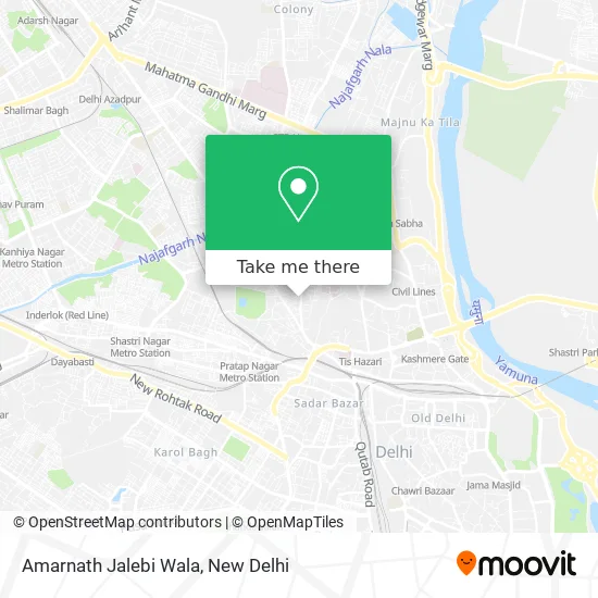Amarnath Jalebi Wala map