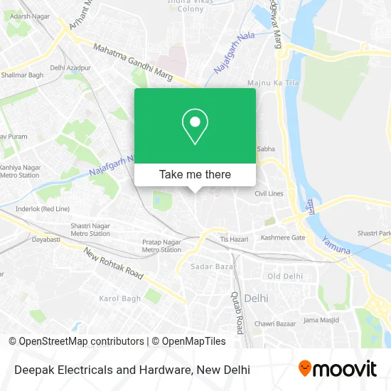 Deepak Electricals and Hardware map