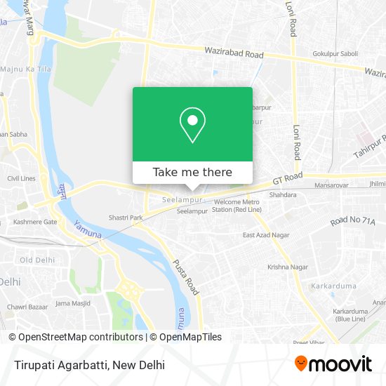 Tirupati Agarbatti map