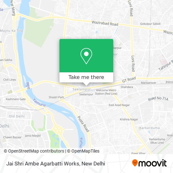 Jai Shri Ambe Agarbatti Works map