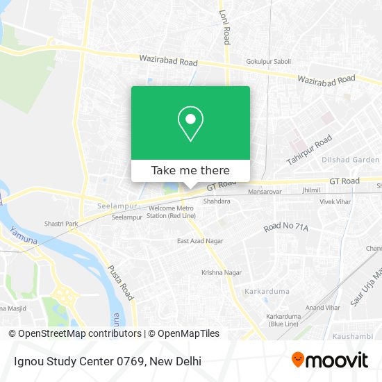 Ignou Study Center 0769 map