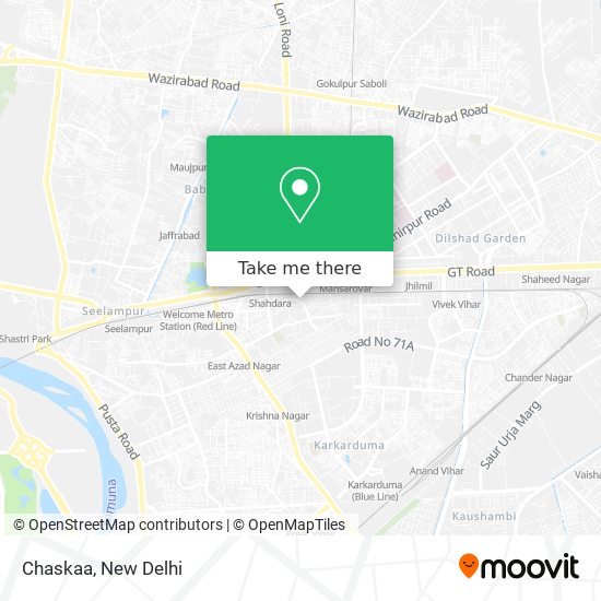 Chaskaa map